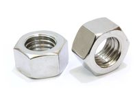 5/16"-18 Stainless Hex Nut (100 Pack), by Bolt Dropper, 304 18-8 Stainless Steel Nuts