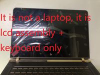 New 13.3" FHD (1920x1080) LCD LED Screen Assembly with Keyboard Palmrest Cover For HP Spectre 13-V 13-V011DX 13-V111DX