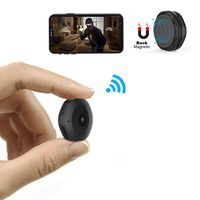 Mini WiFi Camera,MRSGUO Spy Wireless Hidden HD 1080P Portable Home Security Small Nanny Cam with Motion Activated/Night Vision Plus