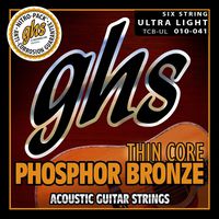 GHS Strings Acoustic Guitar Strings (TCB-UL)
