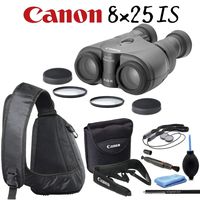 Canon 8x25 is Image Stabilized Binocular Advanced Bundle