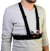 Adjustable Chest Mount Harness for The Polaroid XS100, XS100I, XS80 Action Cameras