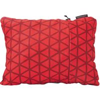 Therm-a-Rest Compressible Travel Pillow for Camping, Backpacking, Airplanes and Road Trips, Cardinal, Small - 12 x 16 Inches