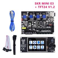 BIGTREETECH DIRECT SKR Mini E3 V1.2 Control Board + TFT24 V1.1 Two Mode Dispaly Touch Screen and 12864 Mode with 2 in 1 Cable for Ender 3 SKR V1.3 MKS Motherboard