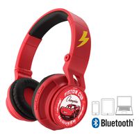 Cars 3 Bluetooth Headphones Disney Pixar Movie Wireless Kid Friendly Sound with Lightning McQueen Graphics