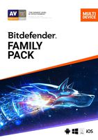 Bitdefender Family Pack - 15 Devices | 2 year Subscription | PC/Mac | Activation Code by email
