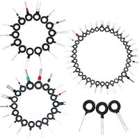 Frienda 68 Pieces Pins Terminals Removal Tools for Car, Auto Electrical Wiring Crimp Connector Extractor Puller Release Pin Kit for Most Connector Terminal