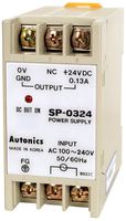 Autonics SP-0312 Power Supply, Switching, 12 VDC-3 Watt Output, 100-240 VAC Input