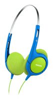 Philips Coolplay Kids On-Ear Headphones - 85dB Volume Limiter - Safer Hearing (SHK1030BL)