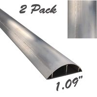 Metal Cable Shield Cord Cover - CSX-MET-1 (2 Pack)