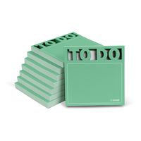 Knock Knock to Do Die Cut Sticky Notes, 3 x 3-Inches (8-Count)