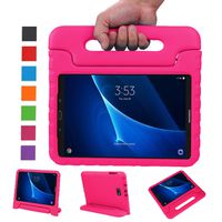 NEWSTYLE Samsung Galaxy Tab A 10.1 Kids Case - Shockproof Light Weight Protection Handle Stand Case for Samsung Galaxy Tab A 10.1 Inch (SM-T580/T585) Tablet 2016 Release (Rose) Not Fit Other Models