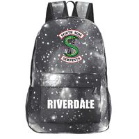 Man Woman Riverdale Laptop Backpack Waterproof Riverdale Canvas School Travel Outdoor Office