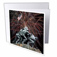 3D Rose Greeting Card with Envelope, Set of 1 (gc_14248_5)