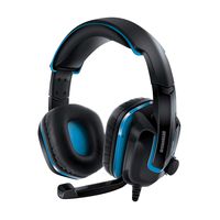 DreamGEAR GRX-440 Wired Headset for Nintendo Switch Lite/Switch/PS4/Xbox One/PC - Black/Blue