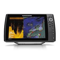Humminbird 410370-1 Helix 12 Chirp Di GPS G2N Fishing Charts & Maps