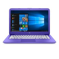 HP Stream 11 11.6 inch Laptop (Intel Celeron N3060 1.6GHz, 4GB RAM, 32GB Solid State Drive,WiFi, HDMI, Windows 10 Home) Violet (Renewed)
