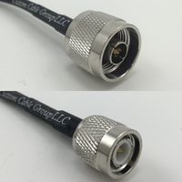 30cm RG316 N MALE to TNC MALE Pigtail Jumper RF coaxial cable 50ohm 12inch High Quality Quick USA Shipping