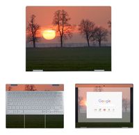 decalrus - Protective Decal Sunset Skin Sticker for Google PixelBook (12.3" Screen) case Cover wrap GOpixelbk12-256