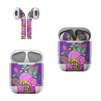 Skin Decals for Apple AirPods - Floral Bouquet - Sticker Wrap Fits 1st and 2nd Generation