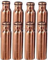 Craft-View 100% Pure Copper 8 jointless Water Bottle Yoga Ayurveda Health Benefit(950 ml) NH-65