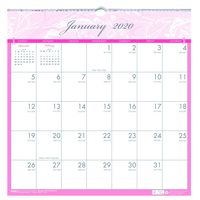 House of Doolittle 2020 Monthly Wall Calendar, Breast Cancer Awareness, 12 x 12 Inches, January - December (HOD3671-20)
