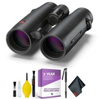 Leica 10x42 Noctivid Binocular (Black) + Cleaning Kit Essential Accessories Bundle