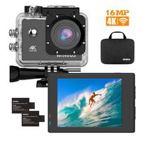 WiMiUS 4K WiFi Sports Action Camera Ultra HD Waterproof DV Camcorder 12MP Underwater 170 Degree Wide Angle