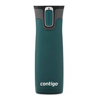 Contigo AUTOSEAL West Loop Vacuum-Insulated Stainless Steel Travel Mug, 20 oz, Chard