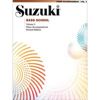 Suzuki Bass School Volume 3 - Piano Accompaniment - Book