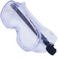 Protective Safety Glasses (HEAVY DUTY INDUSTRIAL STRENGTH SAFETY GOGGLES) Crystal Clear & Anti-Fog Design - High Impact Resistance - Perfect Eye Protection for Lab, Chemical, and Workplace Safety