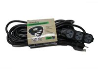 Hypergreens 240V Heavy Duty Extension Cord (10ft/25ft) (3 Outlet Power Strip 25ft)