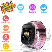 Benobby Kids Smartwatches, for Boys and Girls from 3-14 Years Old, Daily Use Waterproof/GPS+LBS Positioning/Two-Way Communication/SOS Warning/Flashlight/Alarm, Best Present for Kids.(Pink)