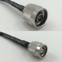 25 feet RFC240 KSR240 N MALE to RP-TNC MALE Pigtail Jumper RF coaxial cable 50ohm High Quality Quick USA Shipping