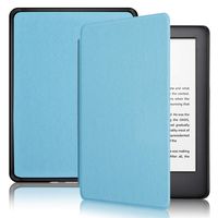 for Amazon All-New Kindle 10th Generation 2019 Cover,Thing-ning Lightweight Smart Cover Leather Flip Stand for Amazon All-New Kindle 10th Generation 2019 (：Sky Blue)