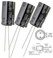 Nichicon 2200uF 10v radial capacitors, Tolerance 20%, @105C, 10X 20mm ( Pack of 3)