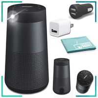 Bose SoundLink Revolve Bluetooth Speaker (Triple Black) Essentials Bundle