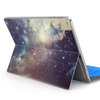 igsticker Ultra Thin Premium Protective Back Stickers Skins Universal Tablet Decal Cover for Microsoft Surface Pro 4/ Pro 2017/ Pro 6(2018) 006247 Night Sky　Month　Illustration