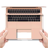FORITO Palm Rest Cover Skin with Trackpad Protector for New MacBook Air 13 Model A1932 with Touch Id Version, Premium MacBook Air 13 A1932 Protective Accessory (Gold-Full Size)