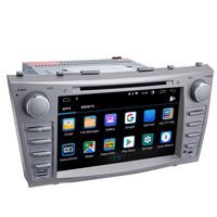 Camry Car Stereo DVD Player-Double Din in-Dash, Multimedia Receiver with Touchscreen, Built-in Bluetooth, MP3 Player, GPS Navigation, SD, AUX Input, Radio Receiver (Android 9.0)