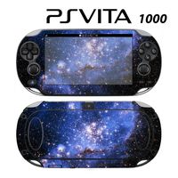 Skin Decal Cover Sticker for Sony PlayStation PS Vita (PCH-1000) - Blue Galaxy