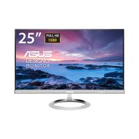 ASUS MX259H 25-Inch, Full HD 1920x1080 IPS, Audio by Bang & Olufsen ICEpower HDMI VGA Frameless Monitor (Renewed)