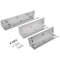 UHPPOTE ZL Bracket for Inward Door 180KG/350lbs Holding Force Electric Magnetic Lock