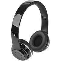 Avenue Cadence Foldable Bluetooth Headphones With Case (6.7 x 2.8 x 7.5 inches) (Solid Black)