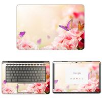 decalrus - Protective Decal Flower Skin Sticker for HP ChromeBook 14-CA061DX (14" Screen) case Cover wrap HPchrmbk14_CA061dx-225