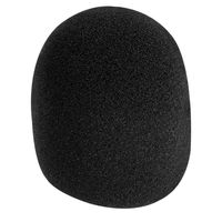 On-Stage Foam Ball-Type Microphone Windscreen, Black