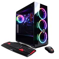CYBERPOWERPC Gamer Xtreme VR Gaming PC, Intel Core i7-9700F 3.0GHz, NVIDIA GeForce GTX 1660 6GB, 16GB DDR4, 120GB SSD, 1TB HDD, WiFi Ready & Win 10 Home (GXiVR8560A, Black)