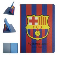 New ipad 2017/2018 ipad 9.7-inch Tablet Case, FC Barcelona Football Team Club Pattern PU Leather Flip Case Cover for New ipad 2017/2018 ipad 9.7-inch (FC Barcelona)