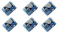 Espwin Mini MP1584 DC-DC Buck Converter Adjustable Power Step Down 4.5V-28V(24V) to 0.8V-20V(12V 9V 5V 3V) 3A(Max) for DIY Mobile Power, Monitor Power Supply(6PCS)