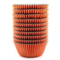 Eoonfirst Rose Gold Foil Metallic Cupcake Case Liners Baking Muffin Paper Cups 198 Pcs